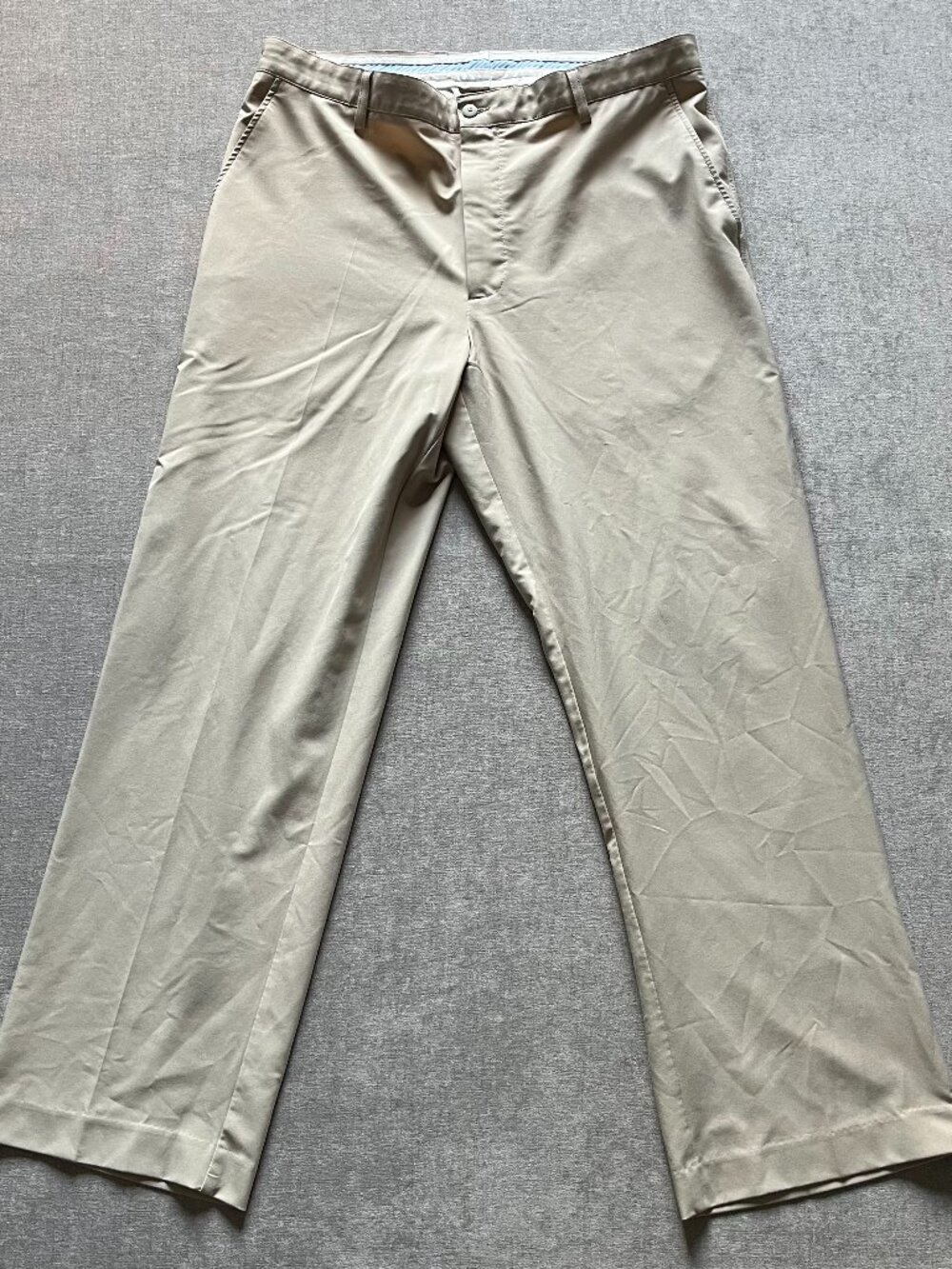 FootJoy Golf Pants Men 38x32 Beige Performance Lightweight Outdoor Performance